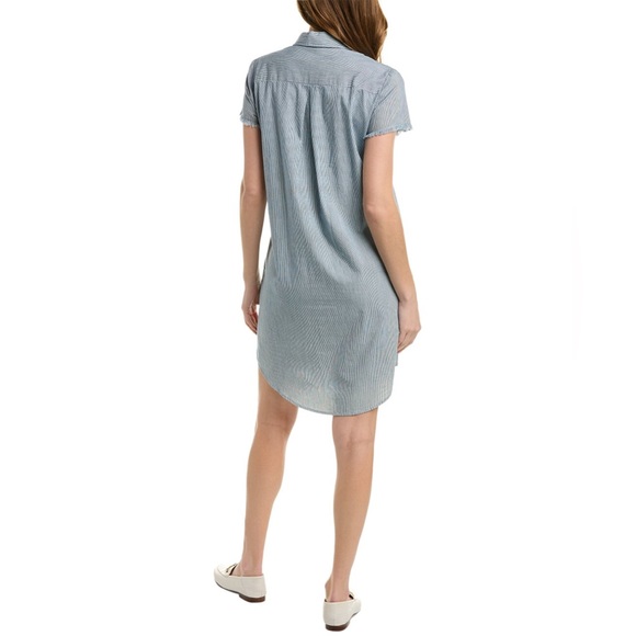 J.McLaughlin Jones Denim Stripe Shift Dress. Only worn once! Cutest Dress! - Picture 2 of 7